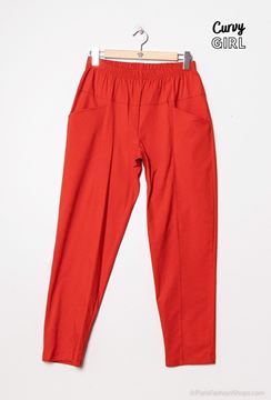Picture of PLUS SIZE HIGHLY STRETCH PULL UP TROUSERS